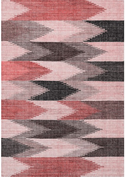 Modern Şık Dijital Baskılı Kaymaz Taban Yıkanabilir Üçlü Yatak Odası Takımı, MODERN-104-PEMBE, fiyatları