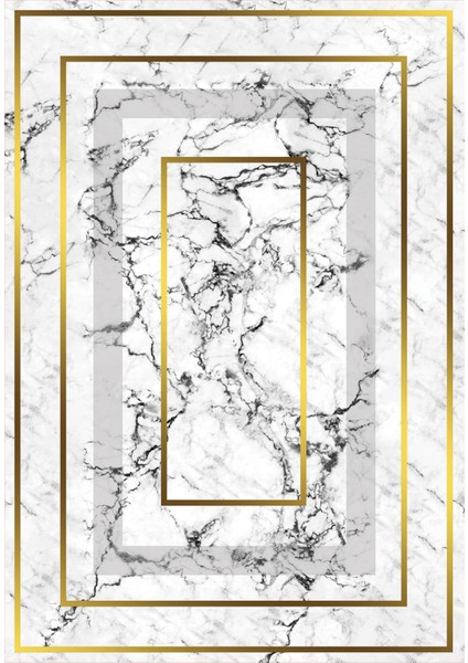 Dijital Baskılı Kaymaz Taban Yıkanabilir Mermer Desen Üçlü Yatak Odası Takımı, Mermer-16-Beyaz, fiyatları