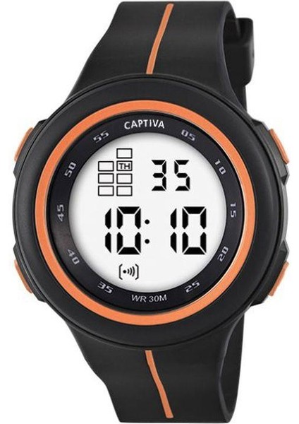 30 mt Suya Dayanıklı Digital Alarm-Kronometre-Led Işık Spor Kasa Çoçuk Kol Saati CPT.X035
