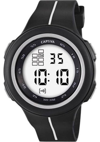 30 mt Suya Dayanıklı Digital Alarm-Kronometre-Led Işık Spor Kasa Çoçuk Kol Saati CPT.X034
