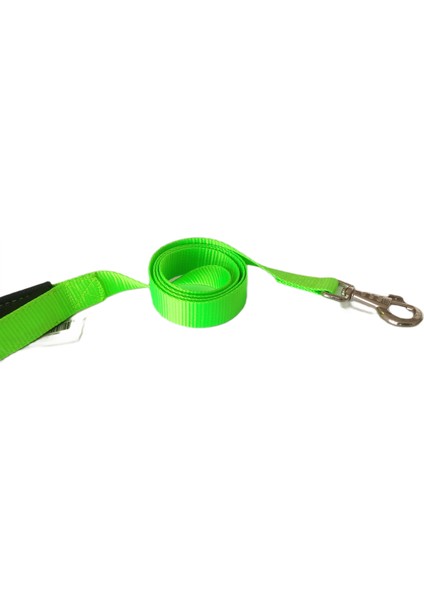 LISINYA205 Köpek Gezdirme Kayışı 1,5 cm x 115 cm Yeşil