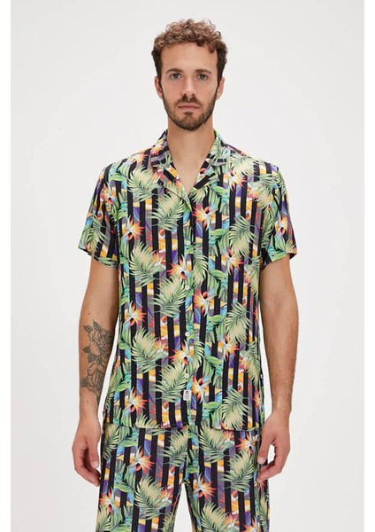 Erkek Gömlek Siyah 24.01.30.005 Bloom