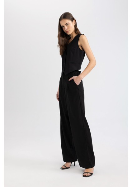 Wide Leg Cepli Geniş Paça Uzun Boy Pantolon A1919AX23AU