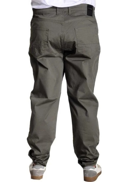 Erkek Pantolon Keten Milano Klasik 20902 Haki