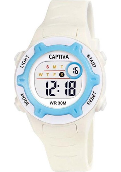 30 mt Suya Dayanıklı Digital Alarm-Kronometre-Led Işık Spor Kasa Çoçuk Kol Saati CPT.X056