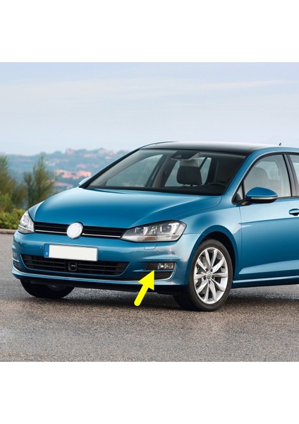 Vw Golf 7 2013-2017 Ön Tampon Sol Sis Farı Çerçevesi Kromlu 5G0853211E fiyatları
