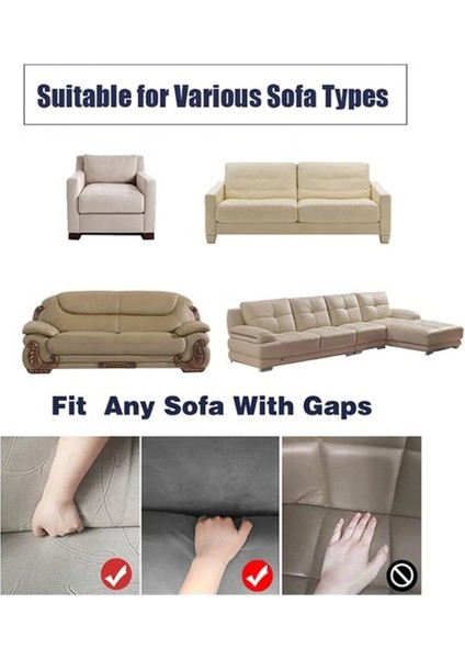 Likralı Çekyat, Koltuk, Kanepe Örtüsü Yıkanabilir Çekme Solma Yapmaz 3 3 Kişilik Koltuk Örtüsü fırsatları