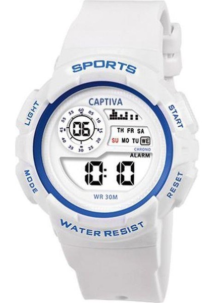 30 mt Suya Dayanıklı Digital Alarm-Kronometre-Led Işık Spor Kasa Çoçuk Kol Saati CPT.X051