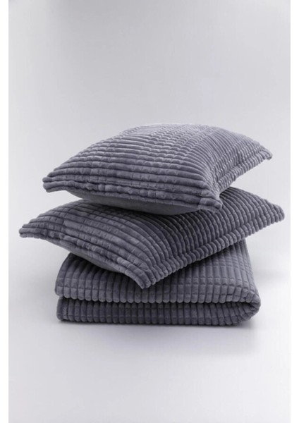 Merinos Modern Line 3 Parça Battaniye Seti