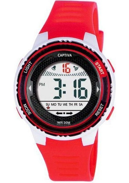 30 mt Suya Dayanıklı Digital Alarm-Kronometre-Led Işık Spor Kasa Çoçuk Kol Saati CPT.X071