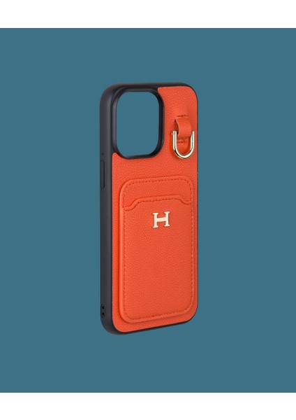 Turuncu Kartlıklı Oyuncaklı Telefon Kılıfı - DK182 - iPhone 15 fiyatları