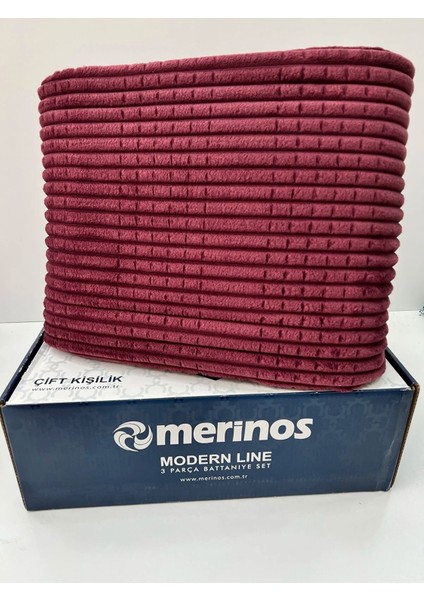 Merinos Modern Line 2 Parça Battaniye Seti