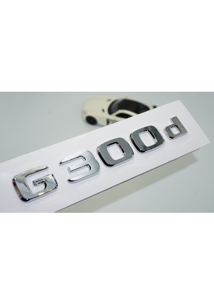 G300D Bagaj Krom Abs 3m 3D Yazı Logo Benz Ile Uyumlu