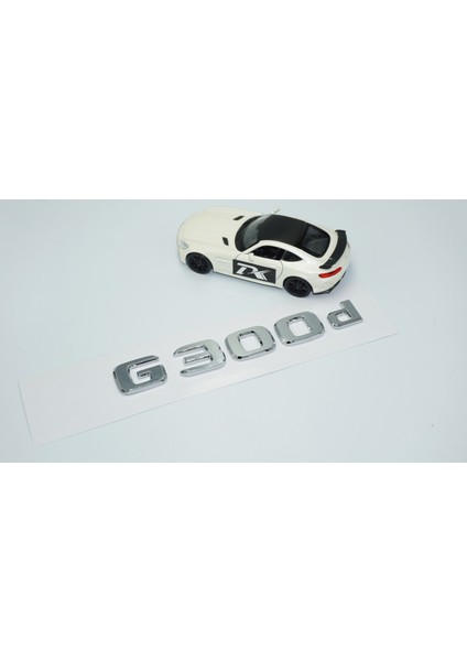 G300D Bagaj Krom Abs 3m 3D Yazı Logo Benz Ile Uyumlu