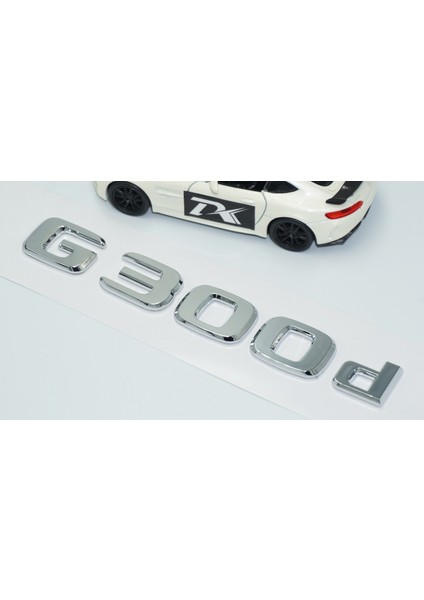 G300D Bagaj Krom Abs 3m 3D Yazı Logo Benz Ile Uyumlu