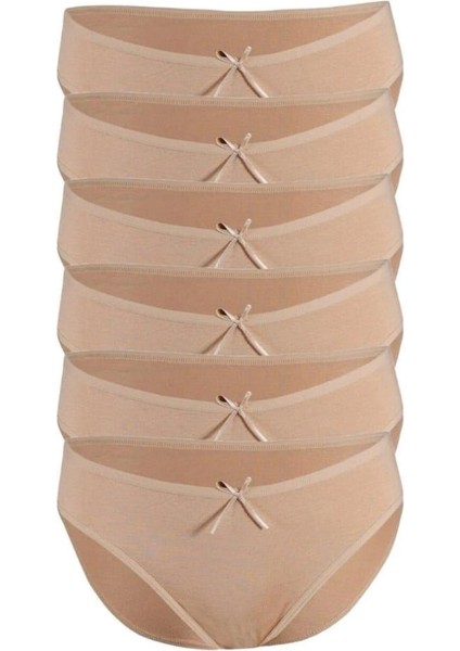 3913 Kadın Bambu Likralı Bikini Külot 6 Adet fiyatları