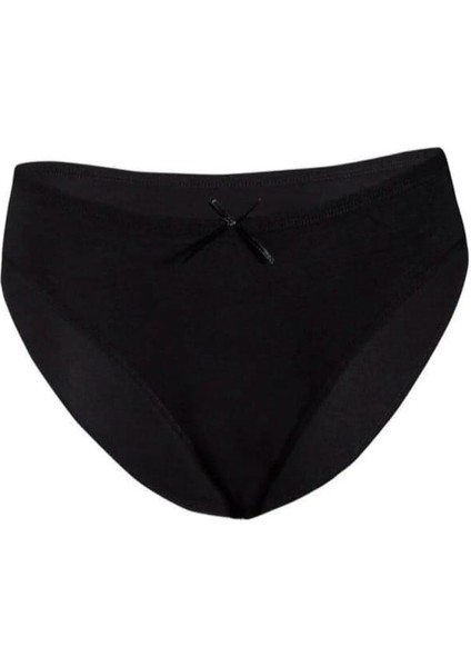 3911 Kadın Bambu Likralı Bikini Külot 12 Adet