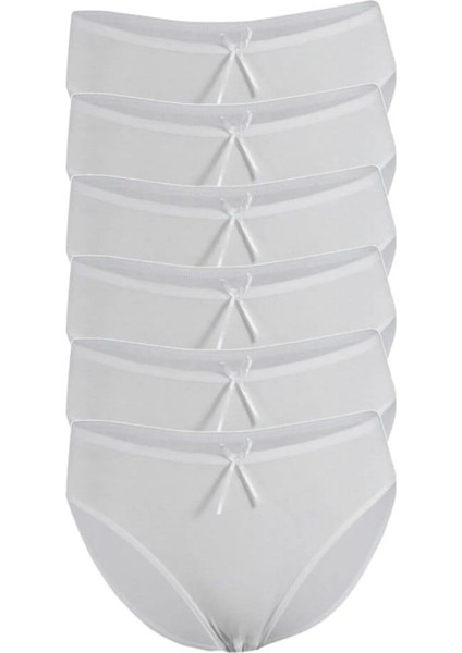 3910 Kadın Bambu Likralı Bikini Külot 12 Adet