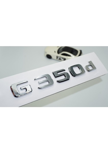 G350D Bagaj Krom Abs 3m 3D Yazı Logo Benz Ile Uyumlu