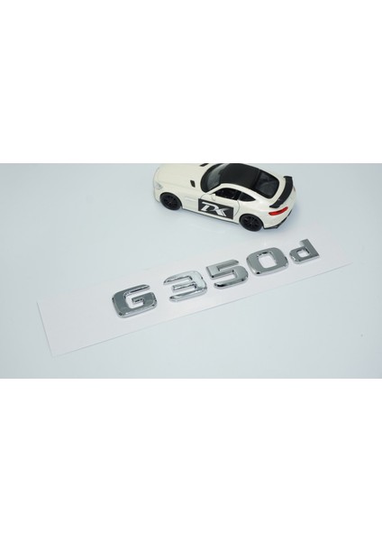 G350D Bagaj Krom Abs 3m 3D Yazı Logo Benz Ile Uyumlu