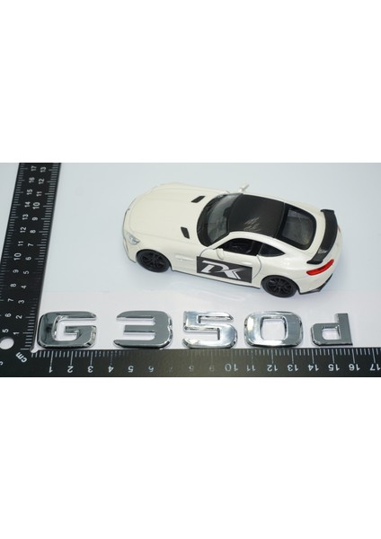 G350D Bagaj Krom Abs 3m 3D Yazı Logo Benz Ile Uyumlu