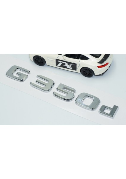 G350D Bagaj Krom Abs 3m 3D Yazı Logo Benz Ile Uyumlu