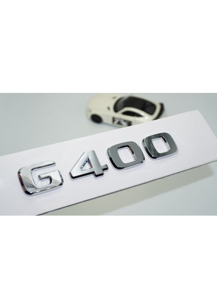 G400 Bagaj Krom Abs 3m 3D Yazı Logo Benz Ile Uyumlu
