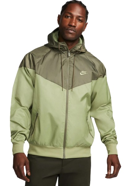 DA0001 334 Sportswear Windrunner Full Zip Hoodie Erkek Ceket