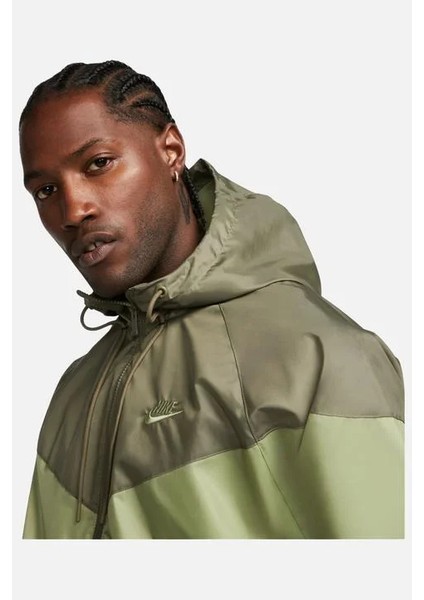 DA0001 334 Sportswear Windrunner Full Zip Hoodie Erkek Ceket modelleri
