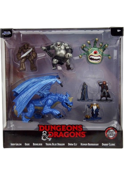 Die Cast Jada Dungeons Dragons Figür Paketi Seti