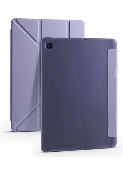 Samsung Galaxy Tab S6 Lite SM-P620 SM-P625 2024 10.4" Kılıf Kalem Bölmeli Silikon Kapak Case