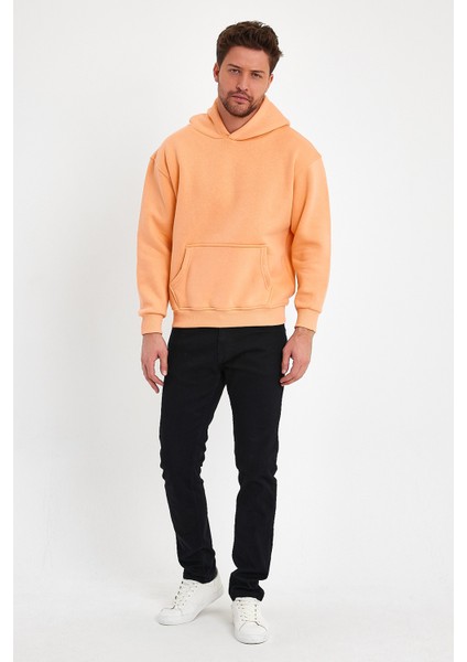 Yavru Ağzı Hoodie, Oversize Sweatshirt, Erkek Hoodie, Kanguru Cep Kapüşonlu