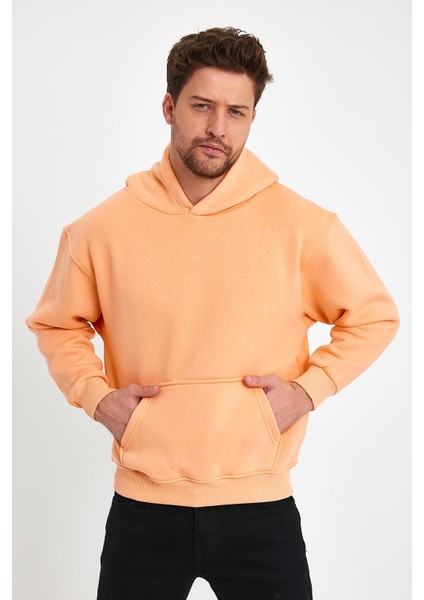 Yavru Ağzı Hoodie, Oversize Sweatshirt, Erkek Hoodie, Kanguru Cep Kapüşonlu