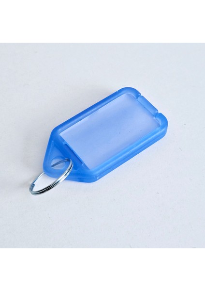 100x Kapaklı Büyük Plastik Halkalı Kimlik Yazı Yazılabilen Anahtarlık fırsatları