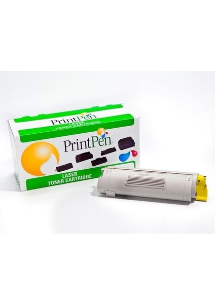 Oki C5650 Sarı Muadil Toner (43872321)