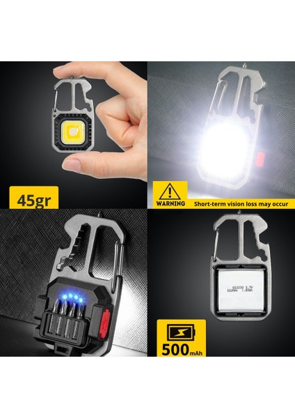 Outdoor VIP Kalite Multifonksiyonel Karabina & LED Fener