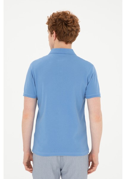 1792406 GTP04IY024 Erkek T-Shirt Koyu Mavi fırsatları
