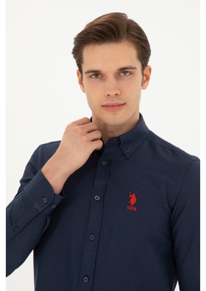 1829675 GOX024Y U.S. Polo Assn. Erkek Lacivert Gömlek fiyatları