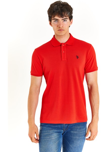 U.S. Polo Assn. 1792406 GTP04IY024  Erkek T-Shirt Kırmızı