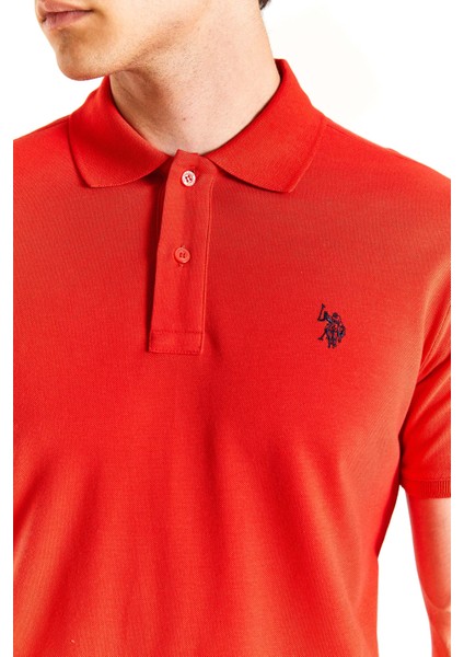 U.S. Polo Assn. 1792406 GTP04IY024  Erkek T-Shirt Kırmızı