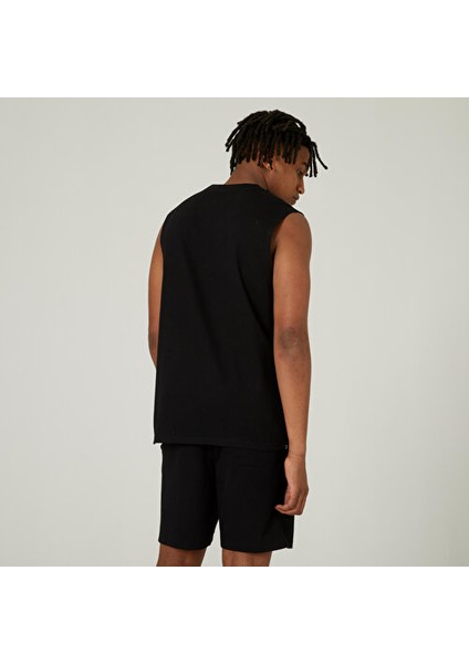 DOMYOS Erkek Siyah Regular Sporcu Atleti 500 - Fitness fiyatları