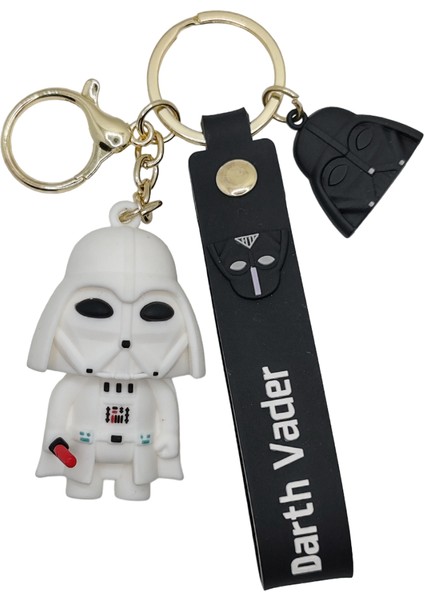 Star Wars Darth Vader Lüx Büyük Anahtarlık Beyaz