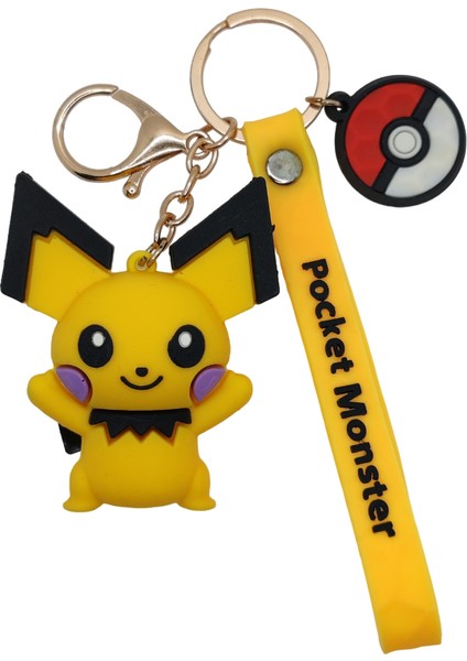Pokémon Picu Lüx Büyük Anahtarlık Model 3