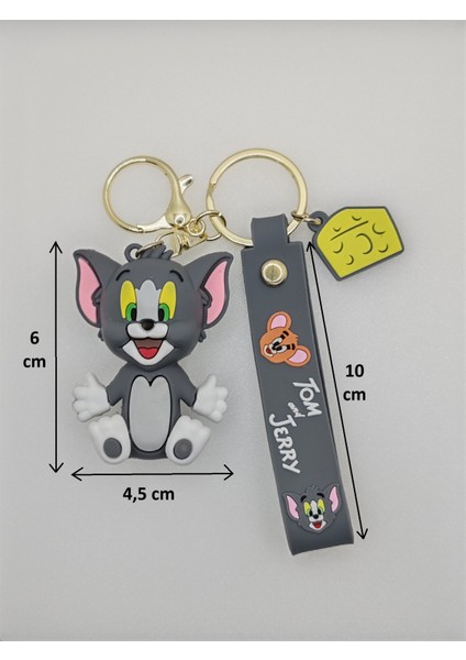 Tom & Jerry Tom Lüx Büyük Anahtarlık