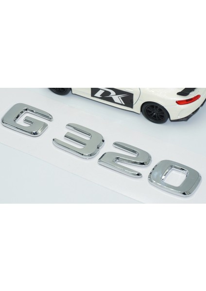 G320 Bagaj Krom Abs 3m 3D Yazı Logo Benz Ile Uyumlu modelleri
