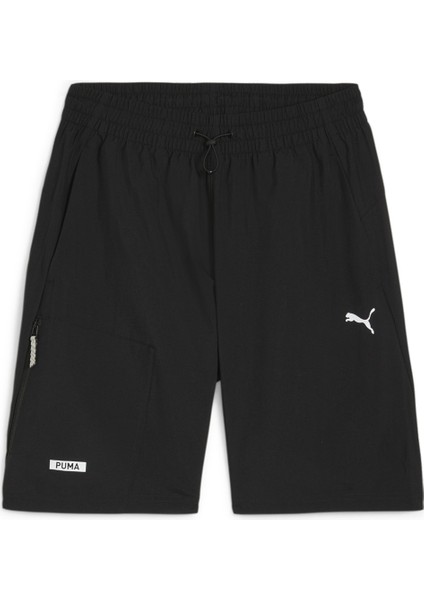 67892201 Desert Road Cargo Shorts Siyah Erkek Şort