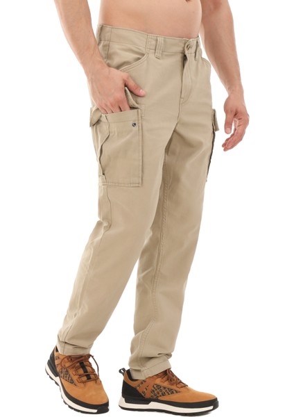 TB0A5TVYDH41 Timberland Twill Cargo Pant Erkek Pantolon Haki