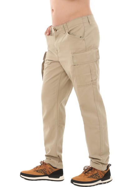 TB0A5TVYDH41 Timberland Twill Cargo Pant Erkek Pantolon Haki