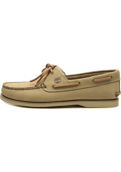 TB0A2FJQEN71 Timberland Boat Shoe Erkek Spor Ayakkabı Krem