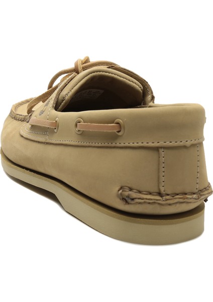 TB0A2FJQEN71 Timberland Boat Shoe Erkek Spor Ayakkabı Krem